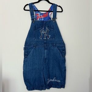 Rare Yankees Pro Player Red and Blue Denim Patch